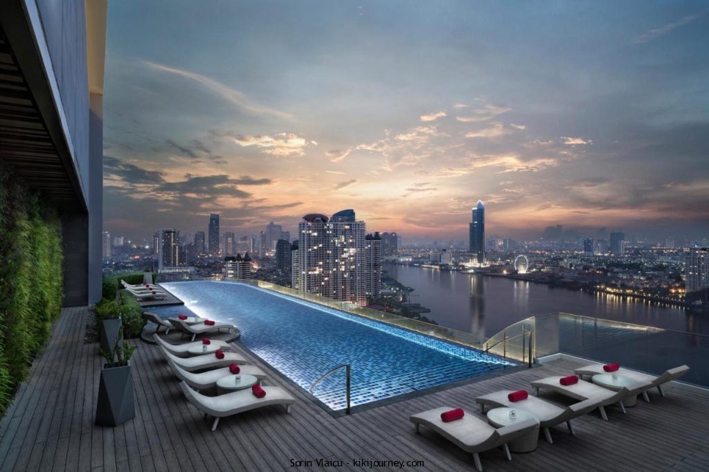 hotels with infinity pools in Bangkok