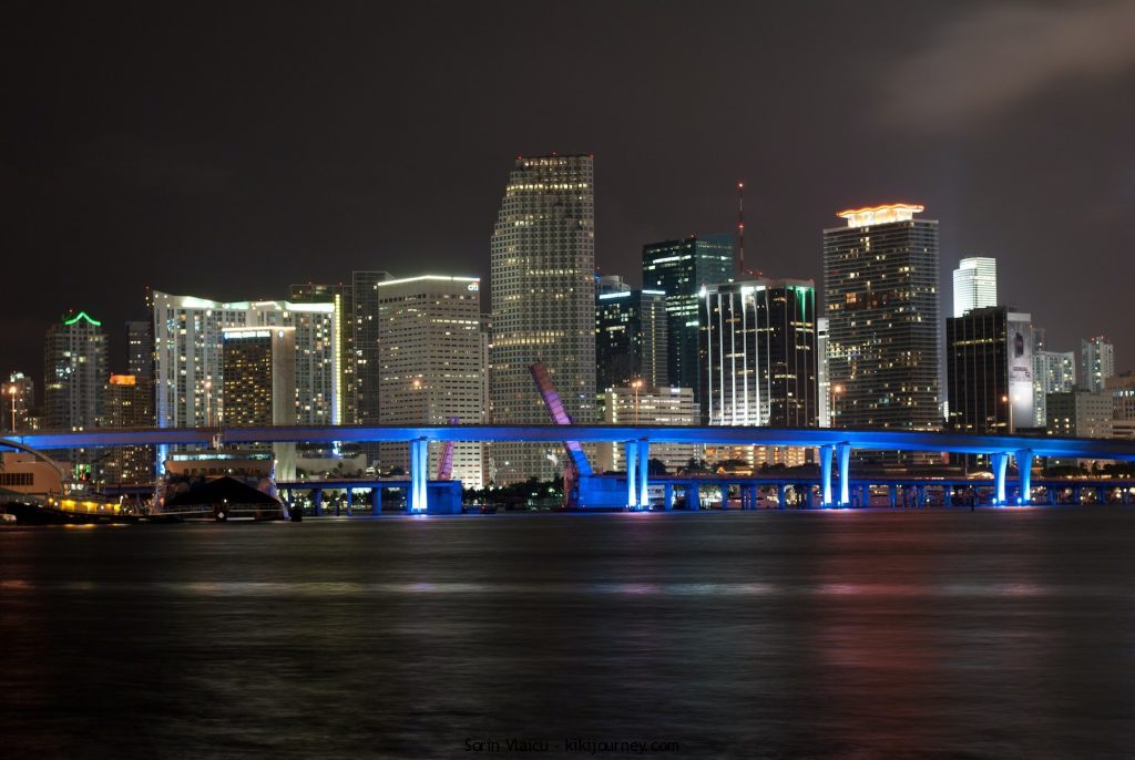 Nighttime in Miami